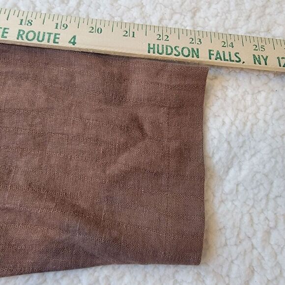 Eileen Fisher Long Jacket Women 1X Duster Pockets Linen Lagenlook Minimalist USA - Picture 11 of 16